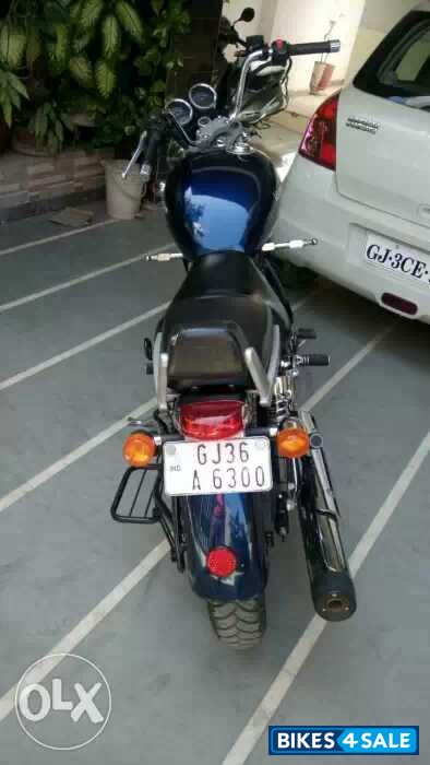 Marine Blue Royal Enfield Thunderbird 350