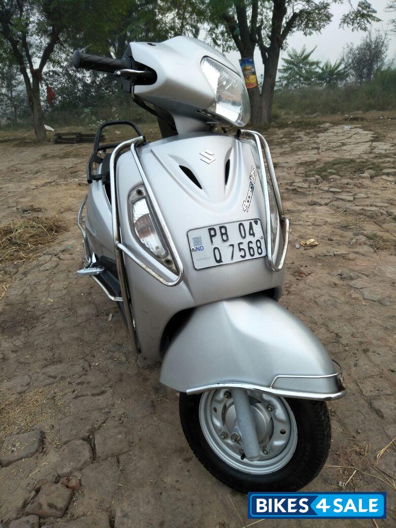 Silver Suzuki Access 125
