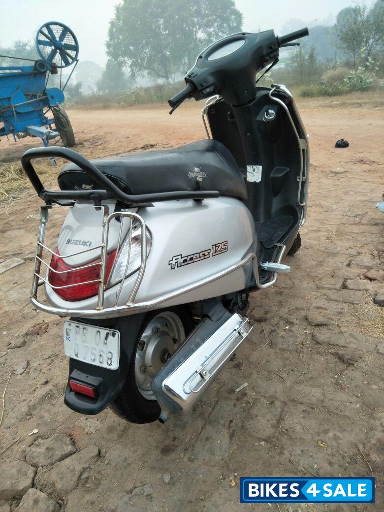 Silver Suzuki Access 125