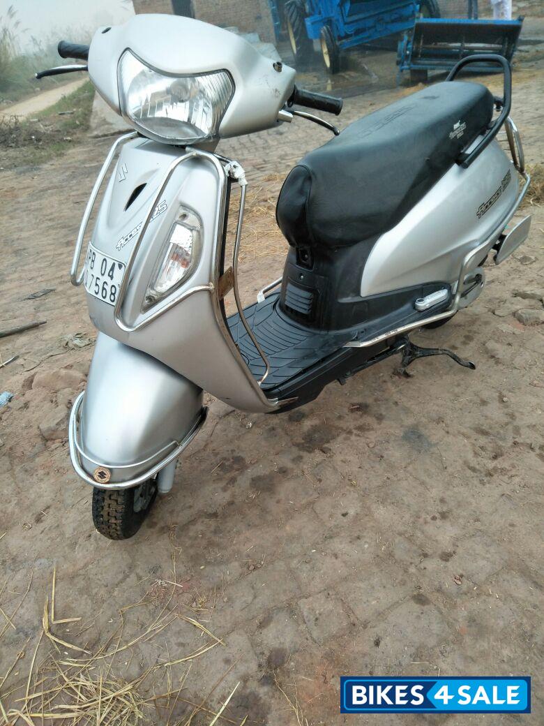 Silver Suzuki Access 125