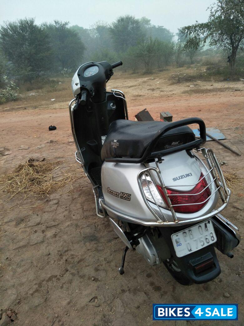 Silver Suzuki Access 125
