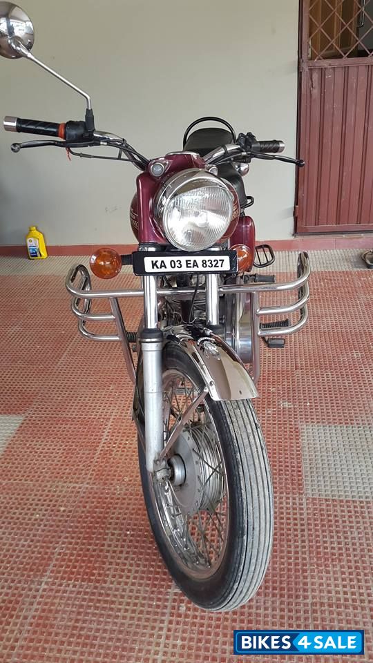 Chrome With Maroon Royal Enfield Bullet Machismo 350 Old