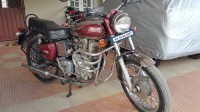 Chrome With Maroon Royal Enfield Bullet Machismo 350 Old
