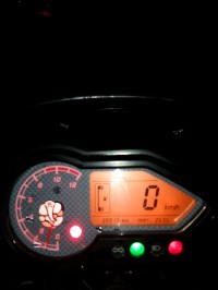 Black Bajaj Pulsar 150 DTSi