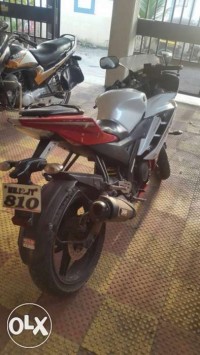 White And Red Yamaha YZF R15