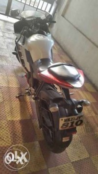 White And Red Yamaha YZF R15