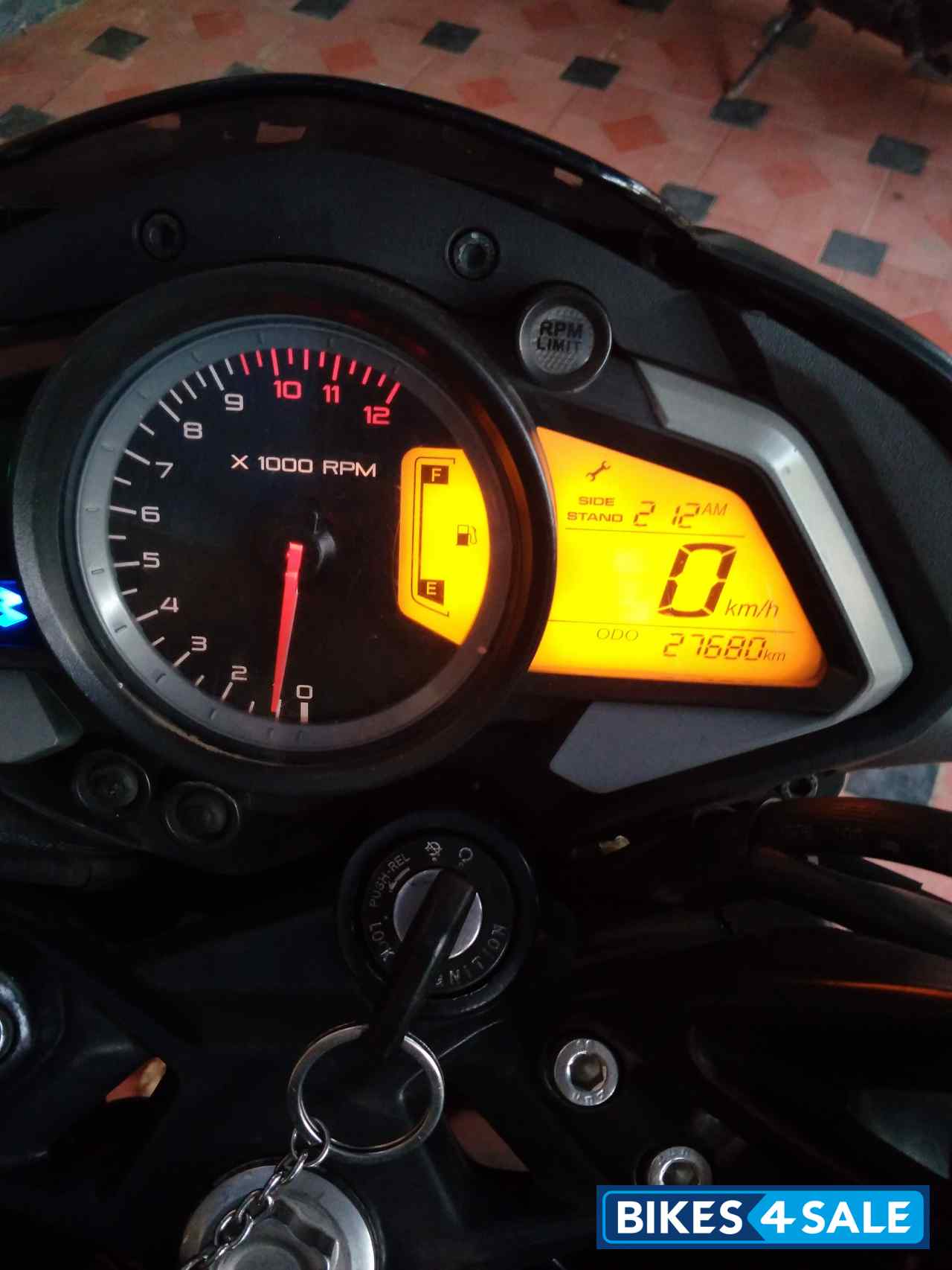 Blue Bajaj Pulsar 200 NS