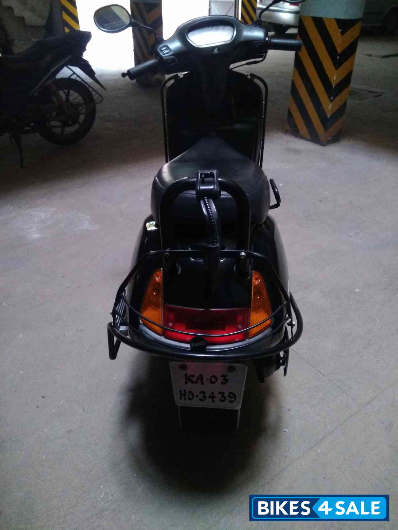 Black Honda Activa