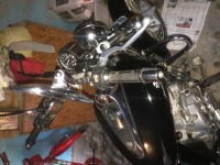 Black Bajaj Avenger 220 DTS-i