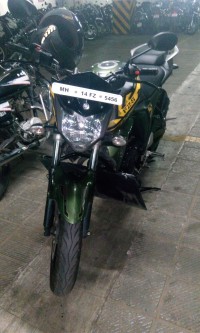 Sparkle Green Yamaha FZ-S FI V2