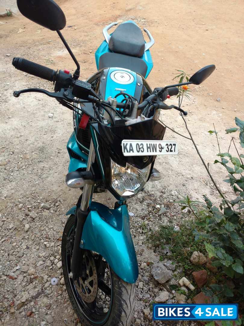 Blue, Black Yamaha FZ-S FI V2