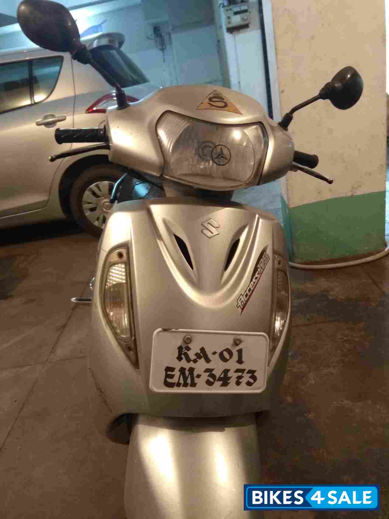 Silver Suzuki Access 125