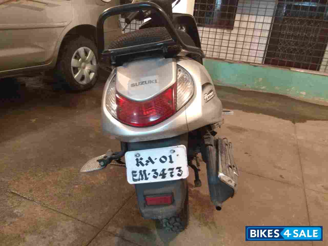 Silver Suzuki Access 125