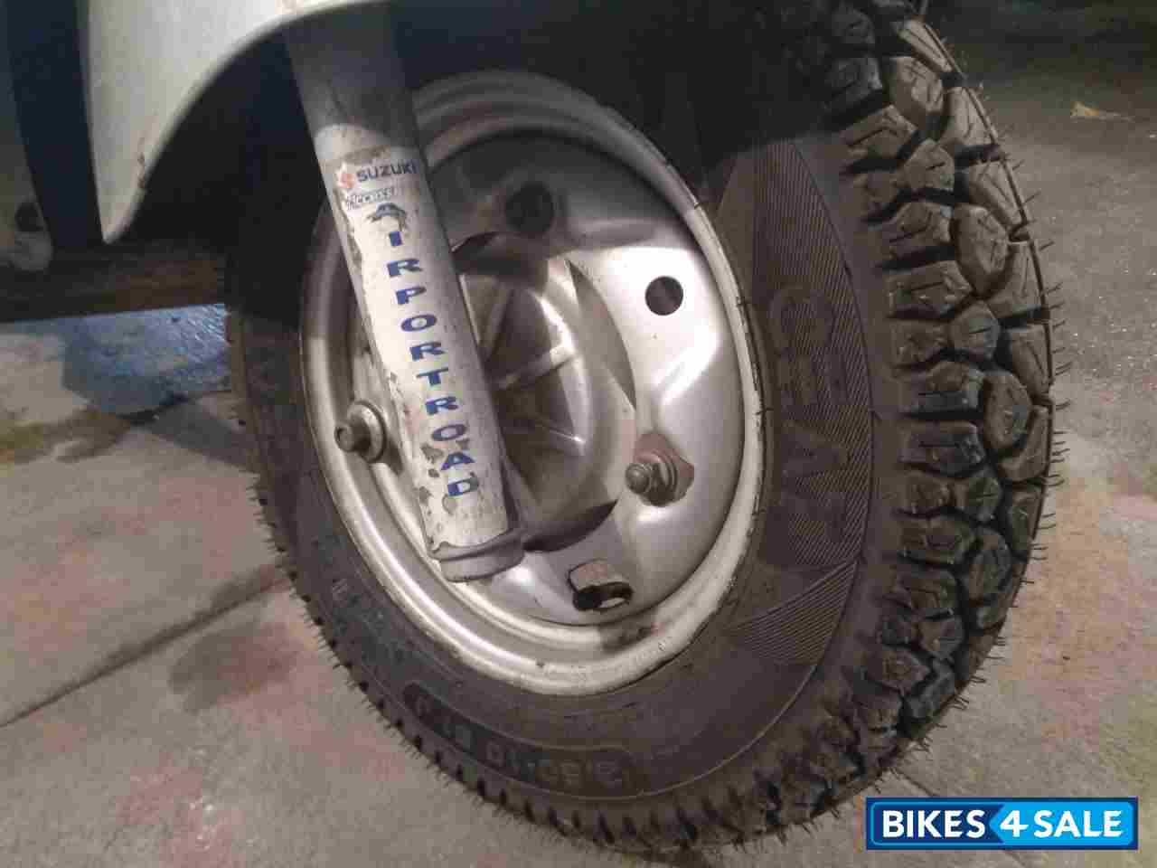 Silver Suzuki Access 125