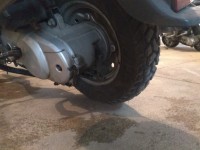 Silver Suzuki Access 125