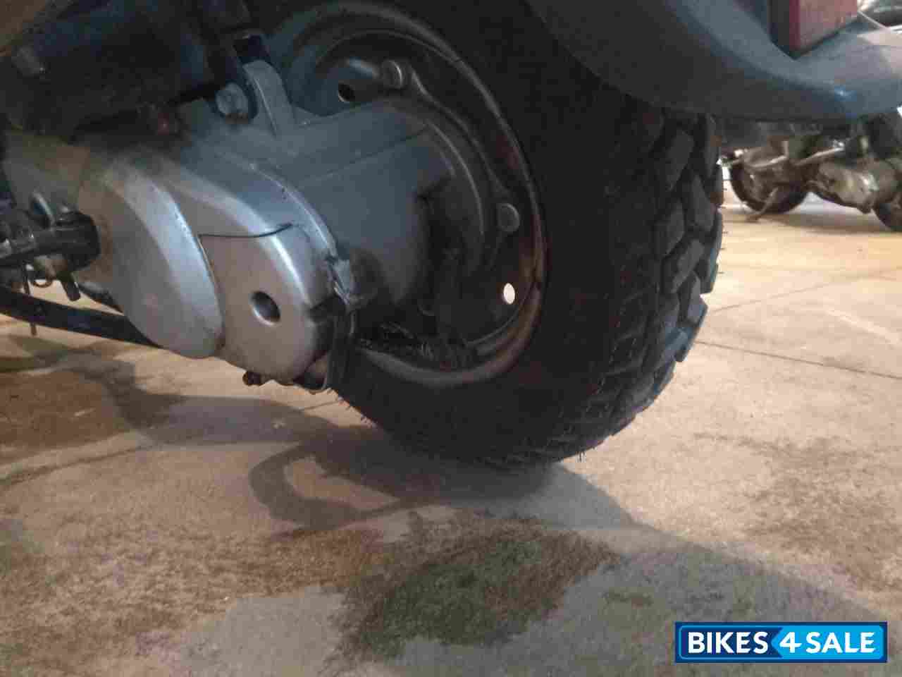 Silver Suzuki Access 125