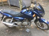 Blue Bajaj Pulsar 150 DTSi