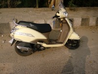 Ivory White TVS Jupiter Classic