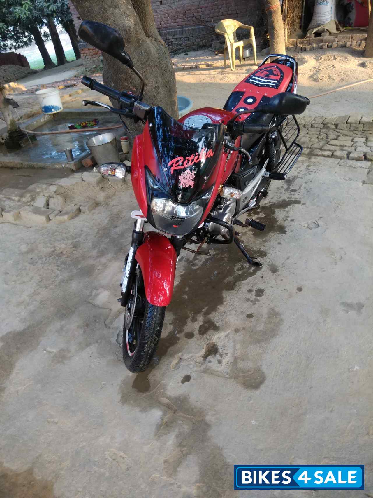 Red Black Bajaj Pulsar 150 DTSi