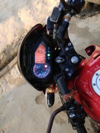 Red Black Bajaj Pulsar 150 DTSi