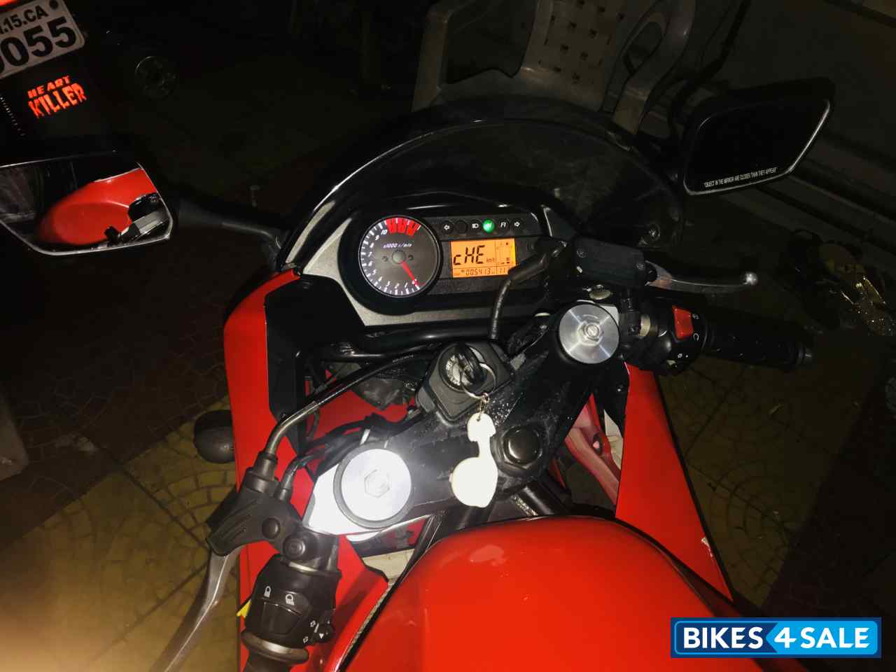 Red And Black Hyosung GT650R Red And Black Hyosung GT650R