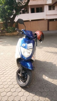 Blue Honda Dio