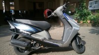 Blue Honda Dio