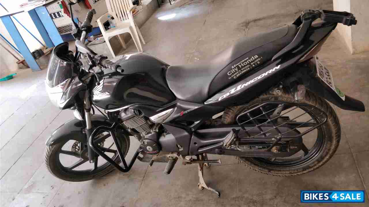 Black Honda CB Unicorn