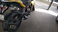 Yellow Bajaj Pulsar RS 200 ABS
