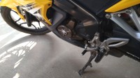 Yellow Bajaj Pulsar RS 200 ABS