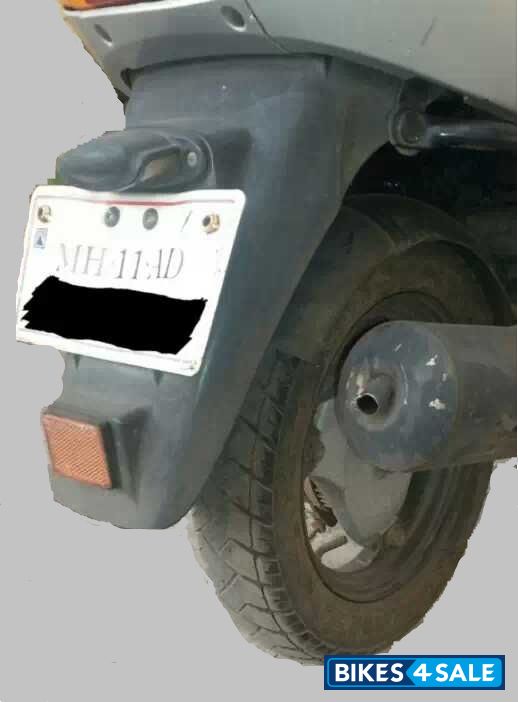 Purple TVS Scooty Pep Plus