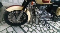 Tan Royal Enfield Classic 500