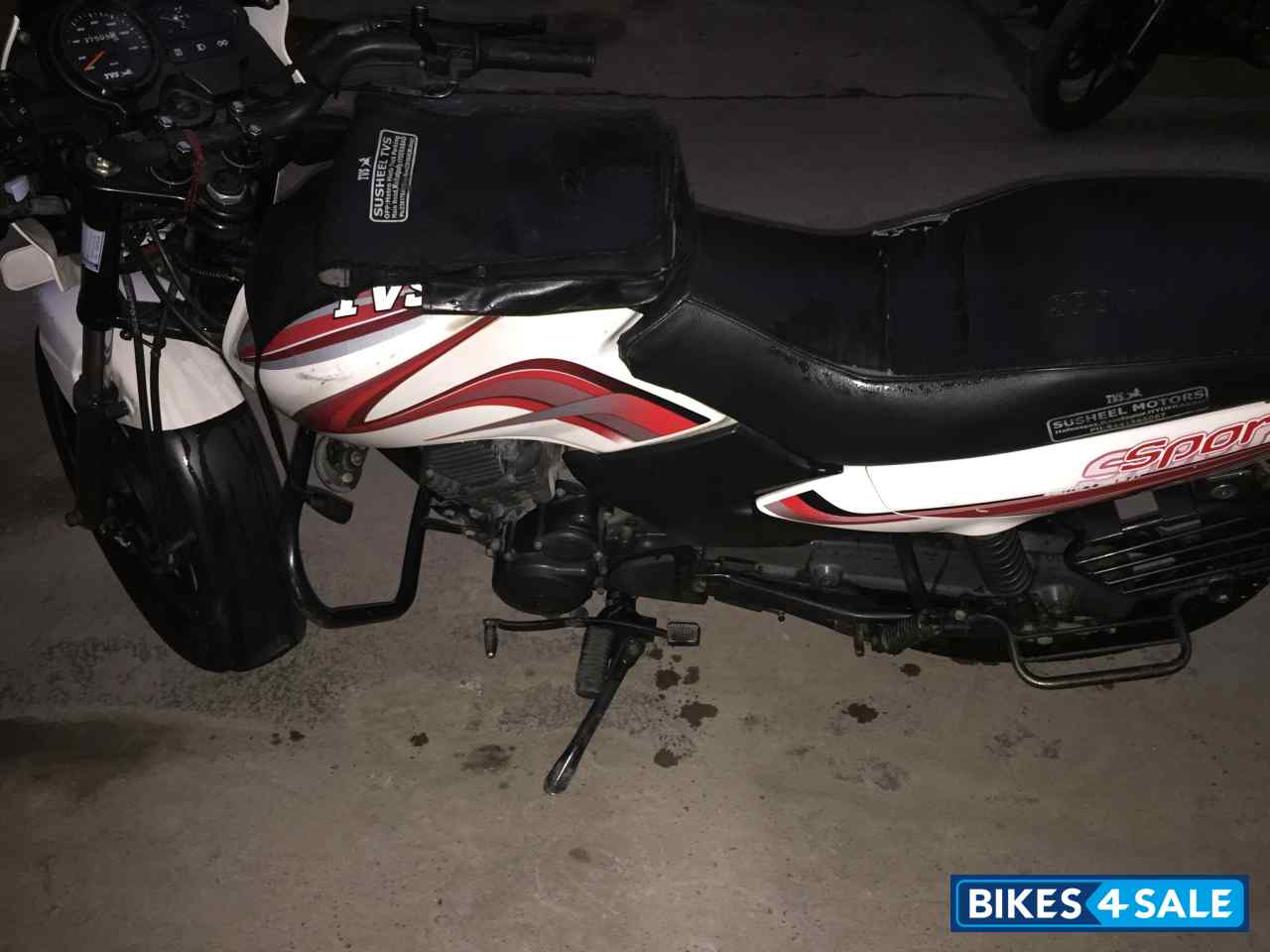 White TVS Sport