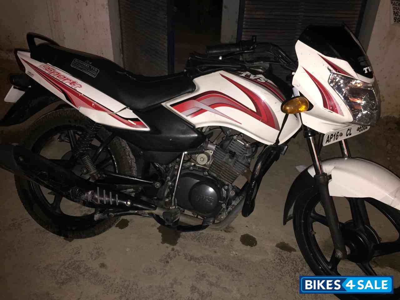 White TVS Sport