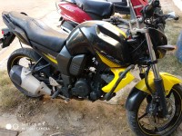 Yellow Black Yamaha FZ-S