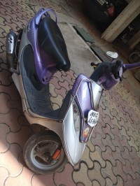 Purple TVS Scooty Pep Plus