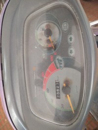 Purple TVS Scooty Pep Plus