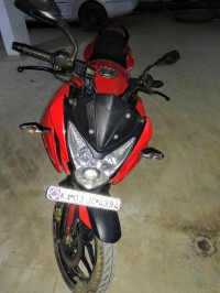 Red Bajaj Pulsar AS 200