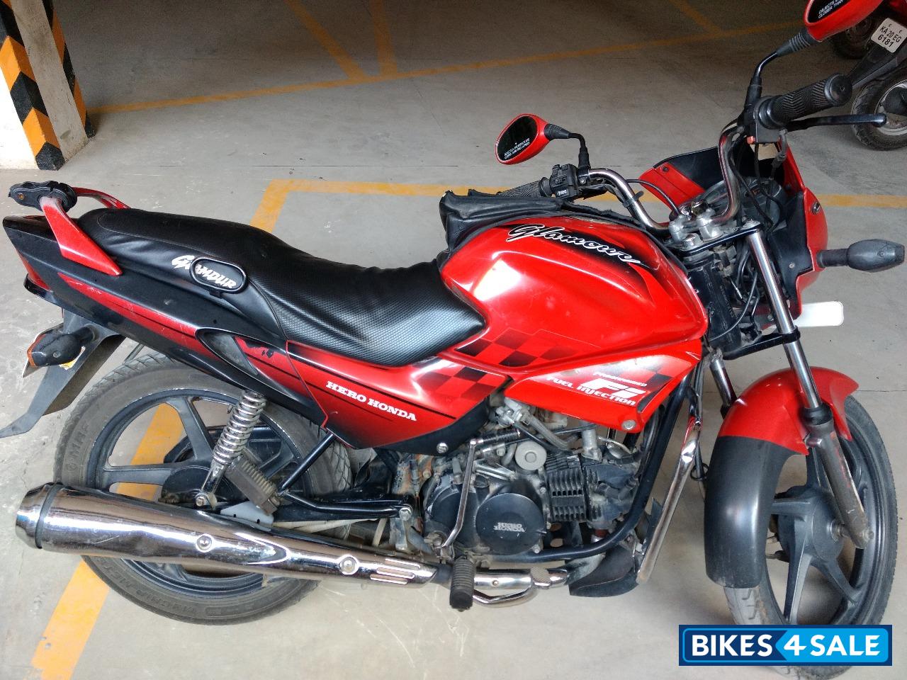 Candy-red Hero Glamour 125