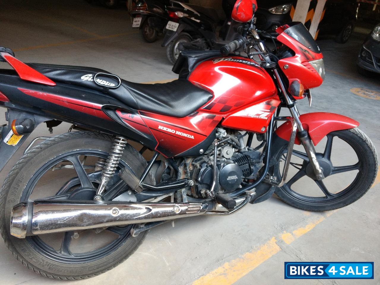 Candy-red Hero Glamour 125