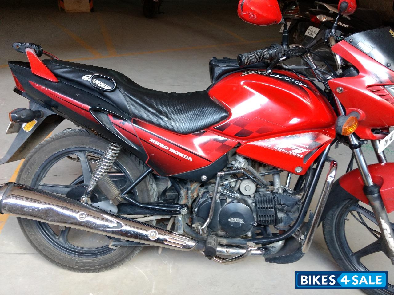 Candy-red Hero Glamour 125