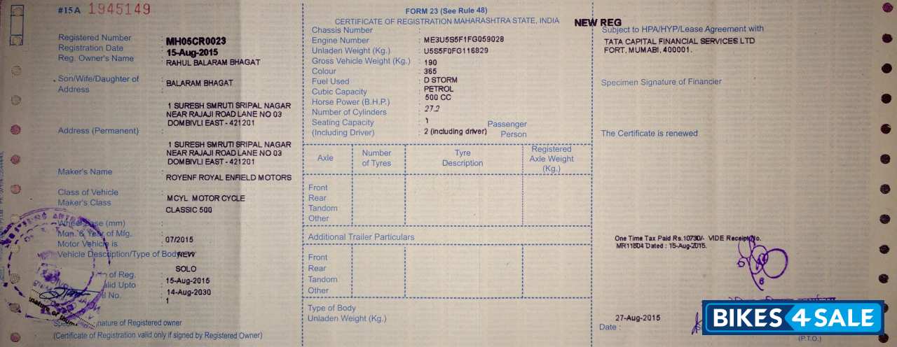 Desert Strom Royal Enfield Classic Desert Storm