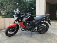 Black Orange Yamaha FZ-S