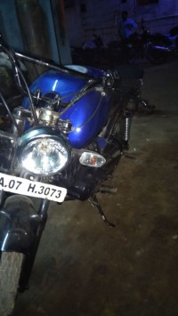 Blue Suzuki MAX 100