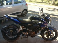Blue Stripes Bajaj Pulsar 200 NS
