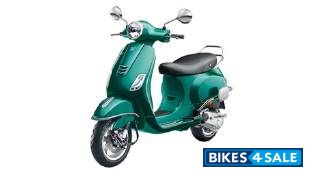 Blue LML Vespa