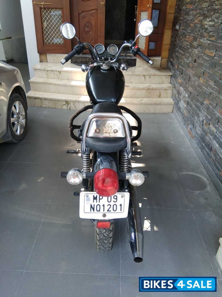 Black Royal Enfield Thunderbird