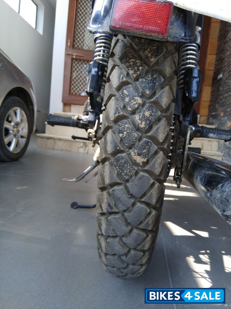 Black Royal Enfield Thunderbird