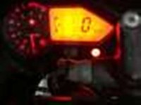 Red Bajaj Pulsar AS 200