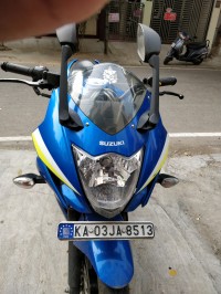 Blue(moto Gp) Suzuki Gixxer SF